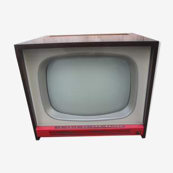 Tv télévision en bois Pathé Marconi