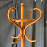 Vintage wooden parrot coat rack