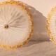 Set of 2 Charming Italian Yellow Murano Glass Ceiling Fixture, Murano, 1970