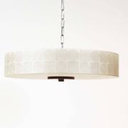 Vintage Scandinavian style ‘Cocoon’ flush mount chandelier by Goldkant Leuchten