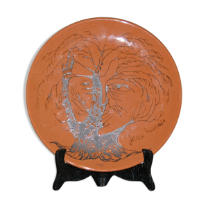 Assiette décorative