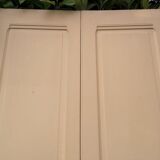 Paire de portes de placard anciennes