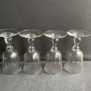 4 verres à eau XIXème – Établissements Legras
