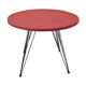 Table basse rouge année 50