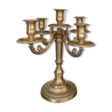 Chandelier in gilded bronze art nouveau