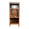 Music cabinet in walnut style Louis XVI