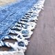 Mustard Kilim Rug- Yellow Blue Kilim Rug 190x290cm wool kilim tapi