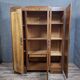 three-door wardrobe in fruitwood veneer, Art Deco style