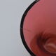Art Czech glass vase, by Glasswork Novy Bor, 1950s
