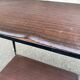 Desserte scandinave vintage en bois et acier
