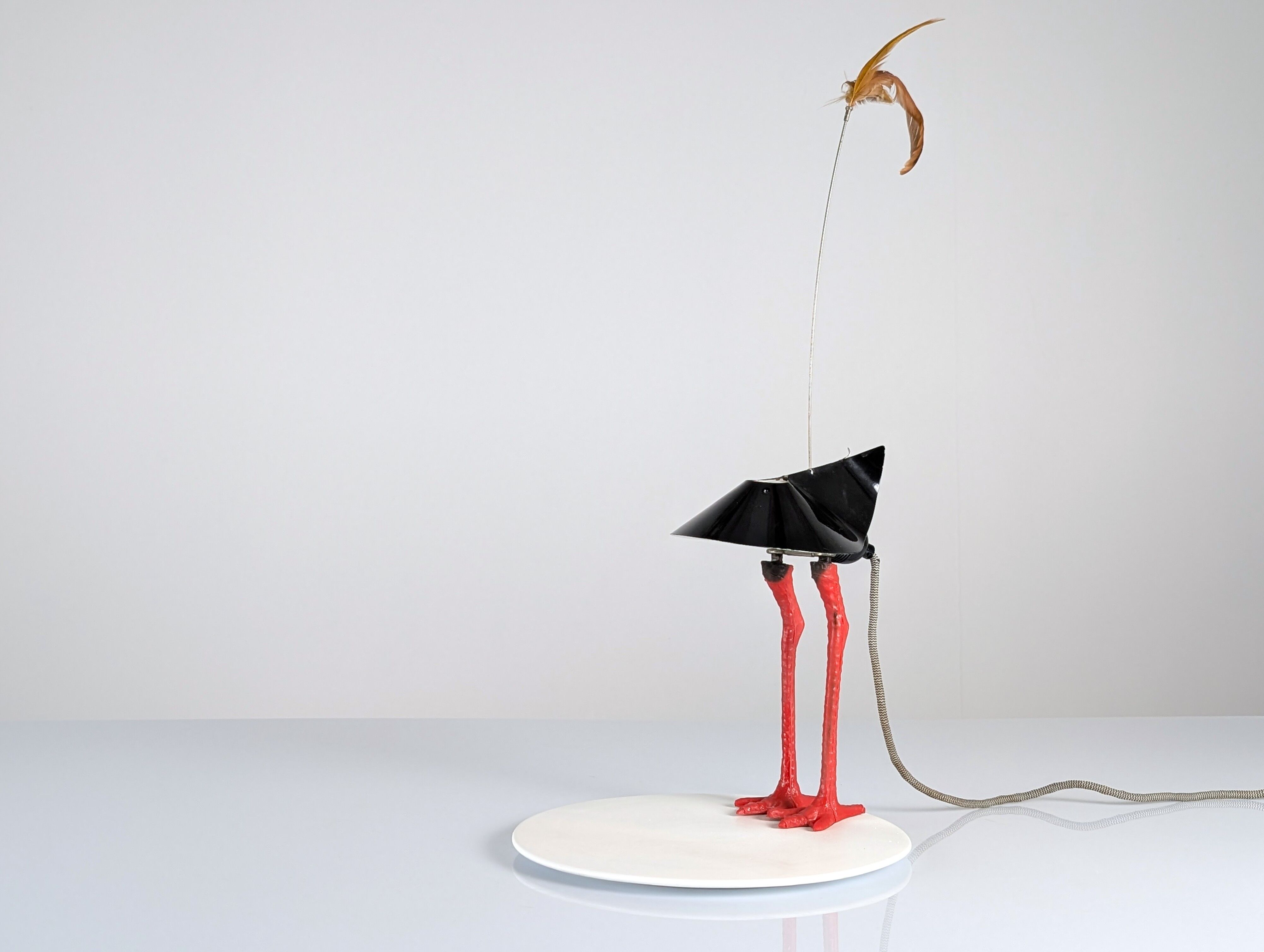 Bibibibi table lamp by Ingo Maurer signed, 1980s