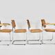 Style B32 Dining Chairs by Marcel Breuer Set of 4