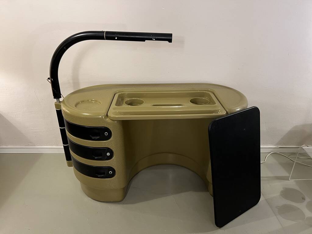 Bureau HADI Ernest Igl Hadi & Bayer années 70 vintage space age