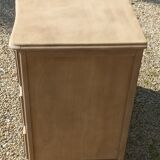 Chest of drawers 3 drawers solid wood aero-gummed