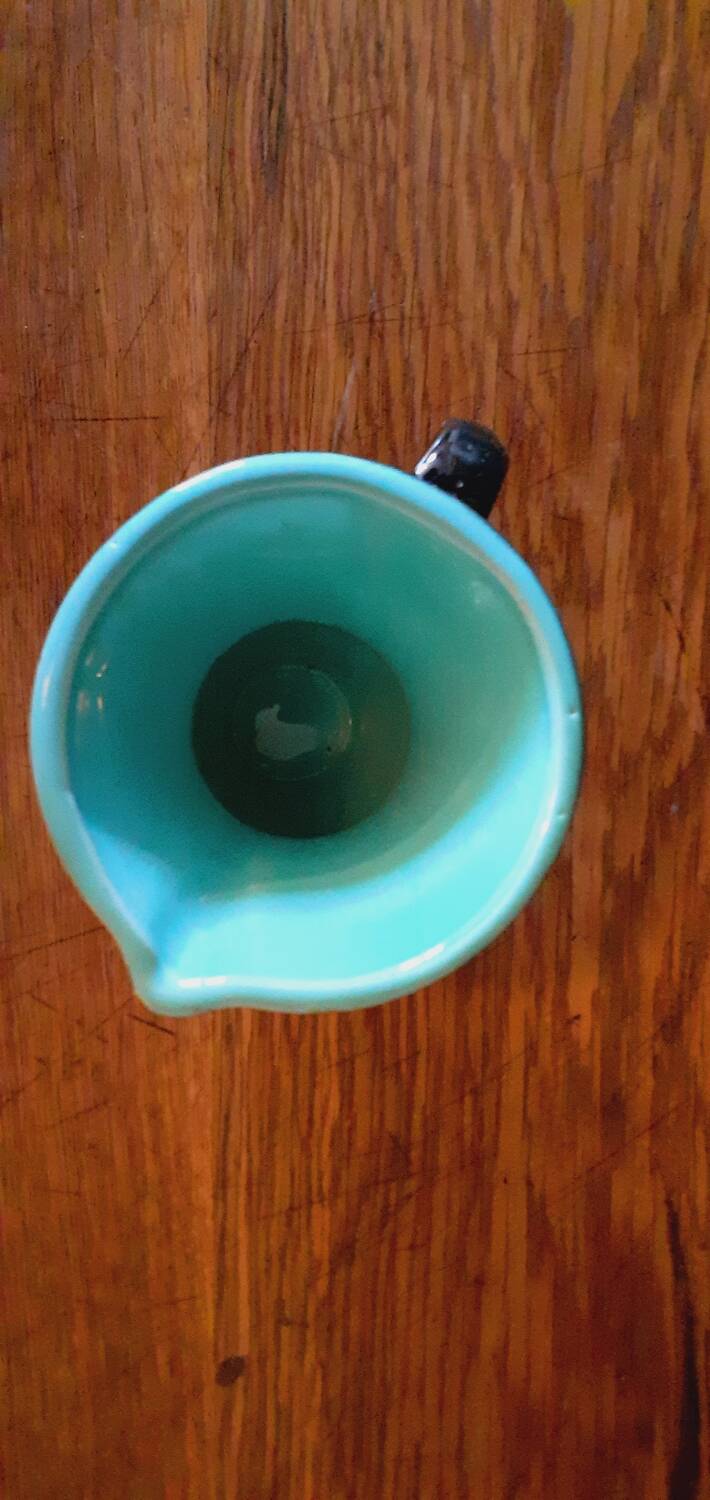 1950s ceramic pitcher