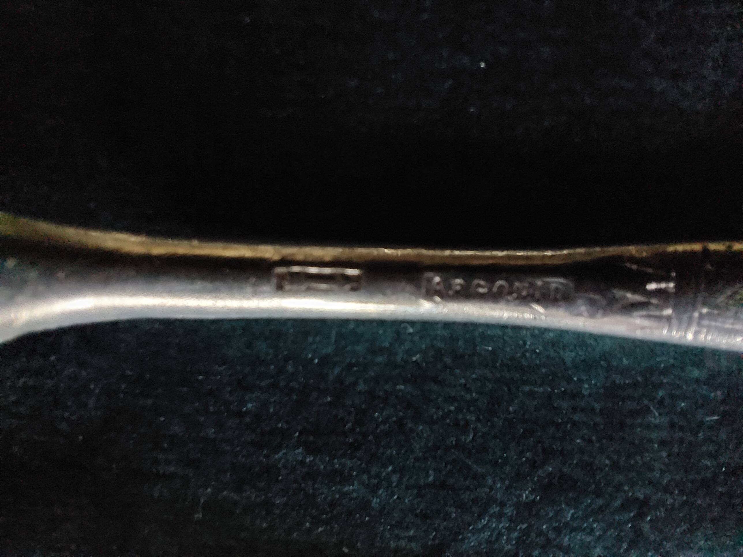 Silver-plated metal spoons, Argonid Booth & Haydens, 1879