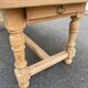 Renovated extendable farmhouse dining table made of solid wood, 200cm, 1950.