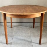 Danish teak dining table mse mobler, distributed by samcom