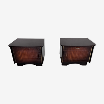 Pair of bedside tables 1970