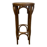 Curved wooden bistro stool – Thonet style – 1970s/80s