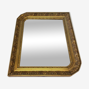 Mirror framing golden resin