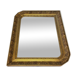 Mirror framing golden resin