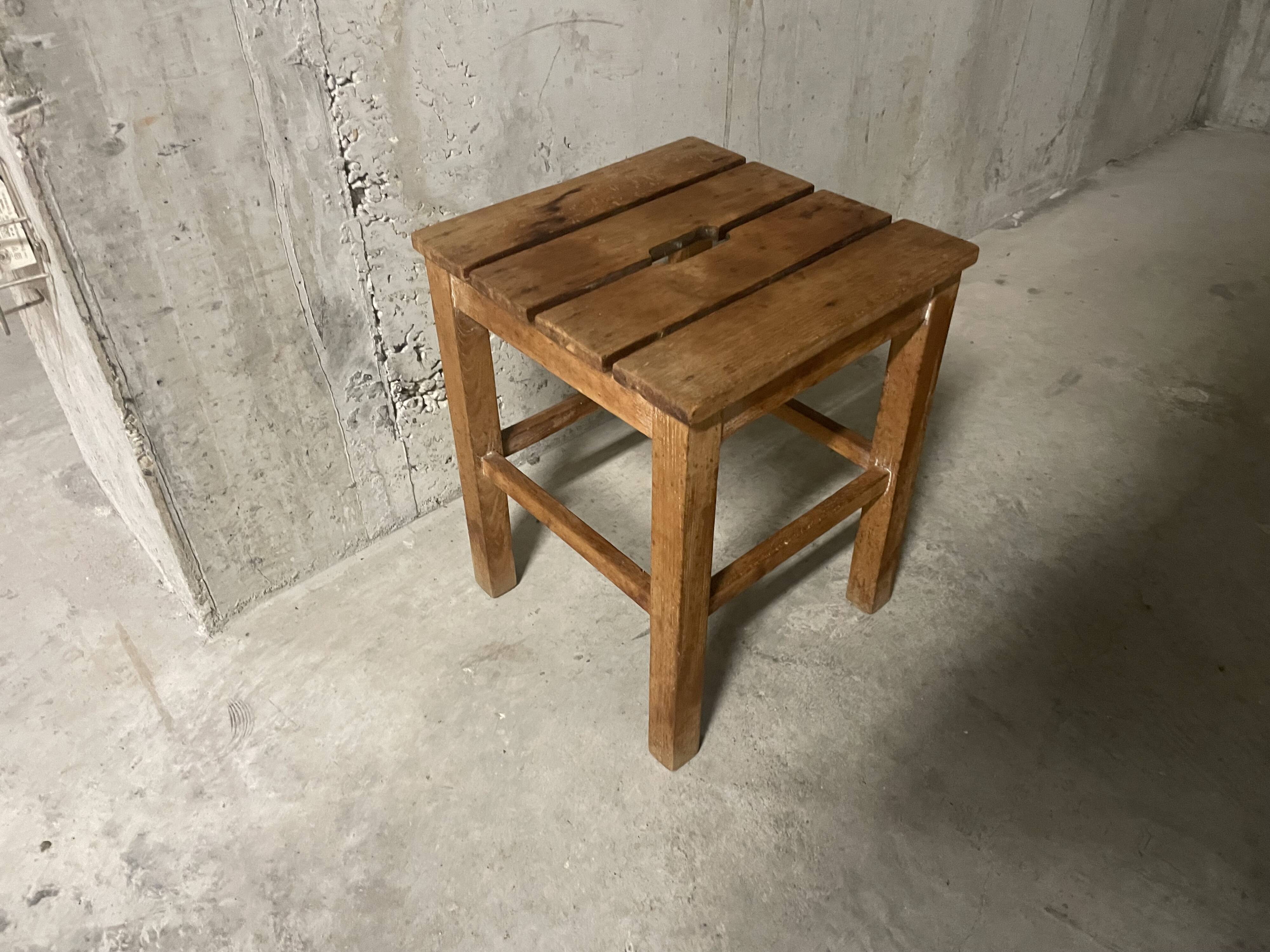 Wooden stool