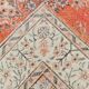 Tapis vintage anatolien tissé à la main en rose saumon, 206x392 cm