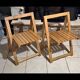 Trieste folding chair Aldo Jacober