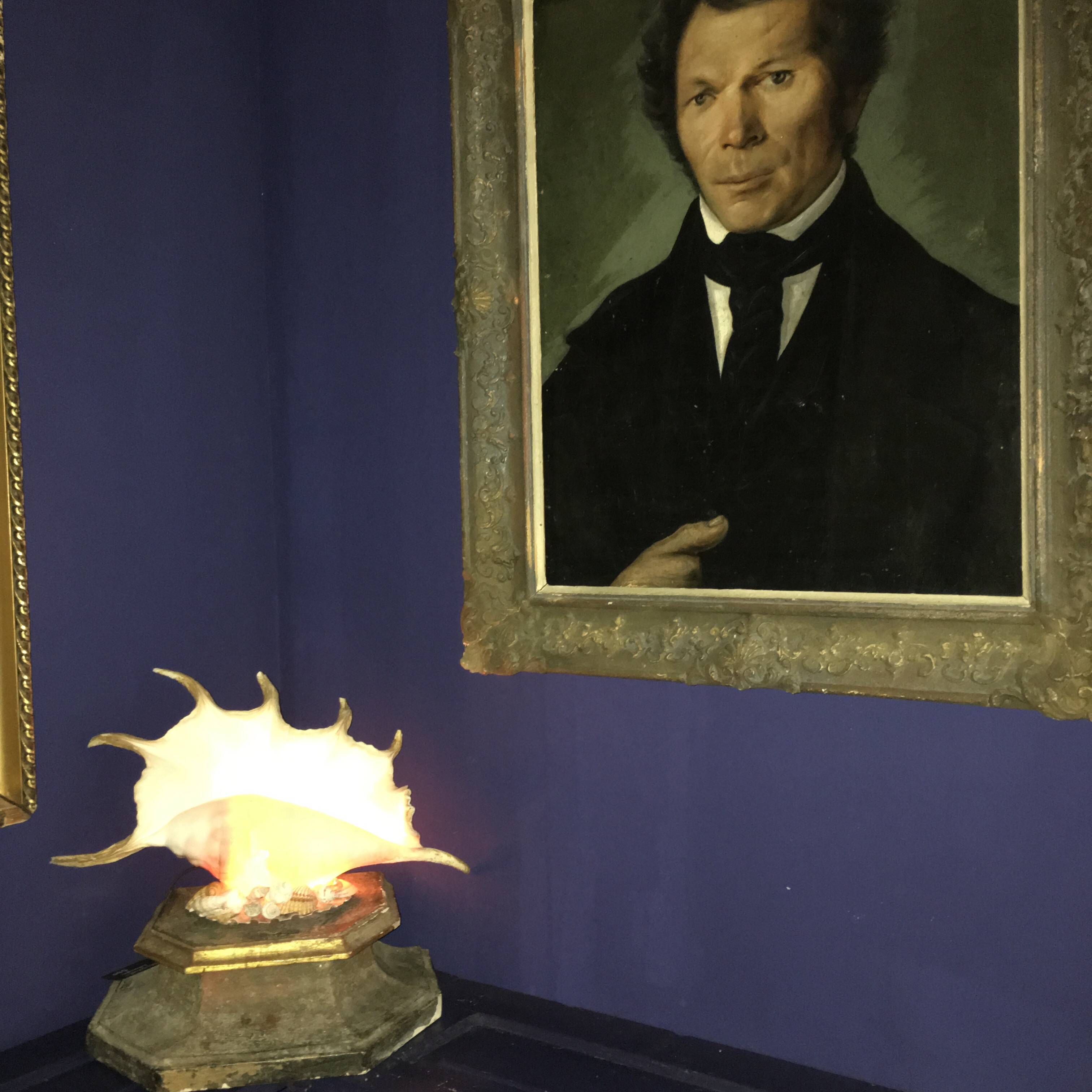 Unknown antique master portrait of a noble gentleman, oil on canvas