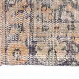 5x9 Peach Orange Handmade Wool Vintage Rug, 172x277Cm SK 240635