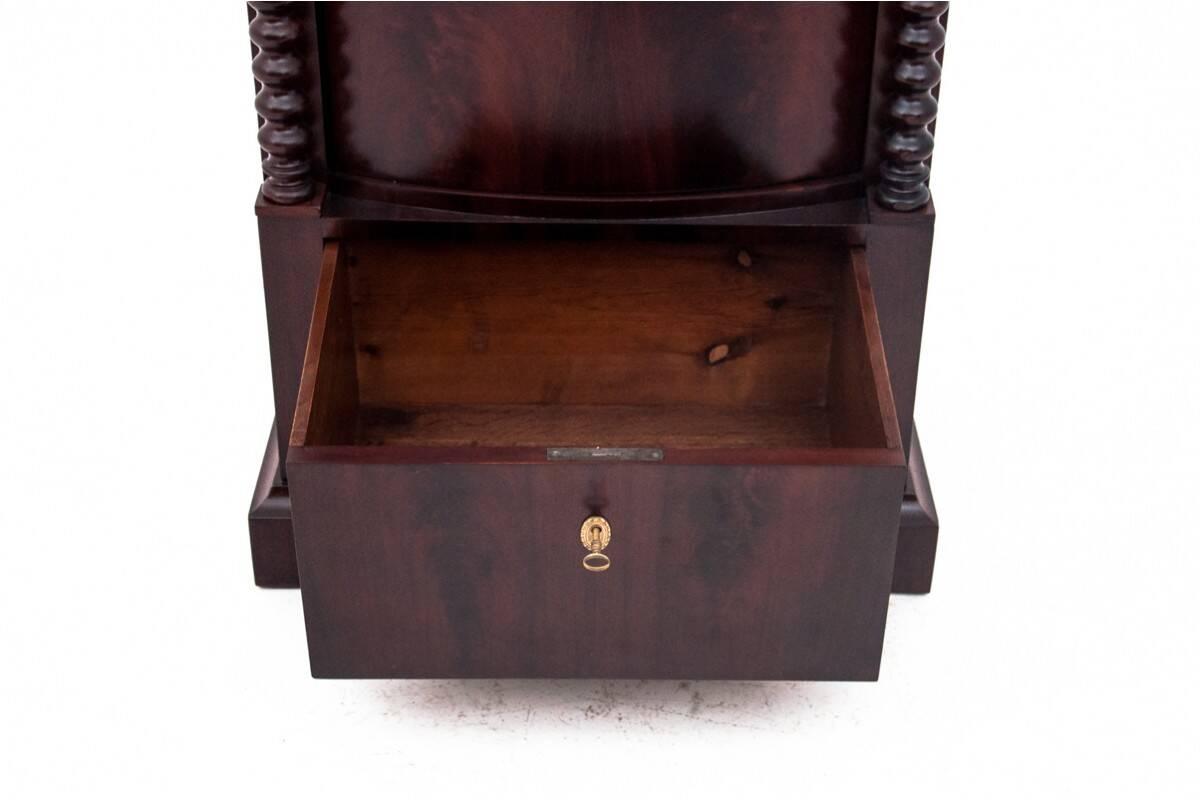 Mahogany cabinet, Northern Europe, circa 1860.