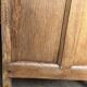Parisian Art Deco wardrobe in raw oak, renovated.