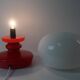 Vintage All Glass Lamp, Štěpán Tabery, Lighting Glass n.p, 1970's.