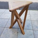 Solid wood design tabouret