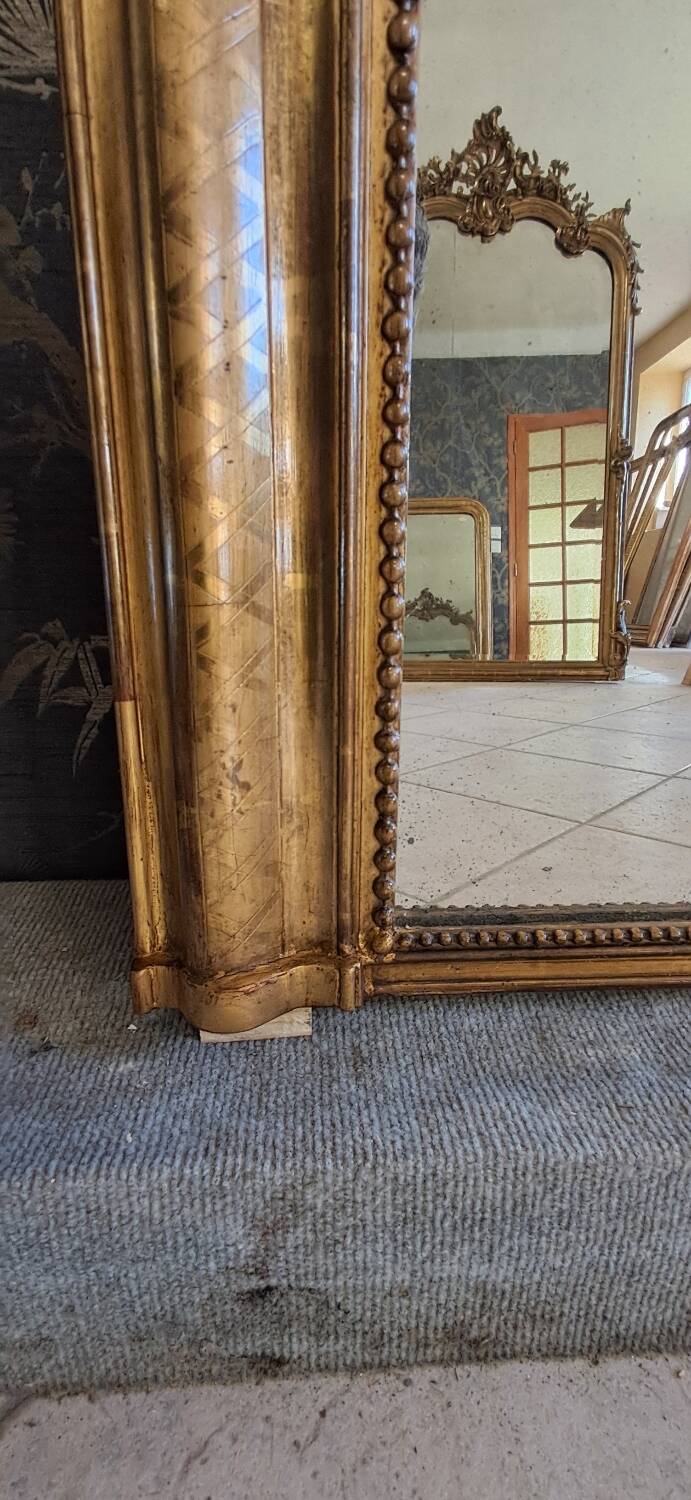 Louis Philippe period mirror 141x100