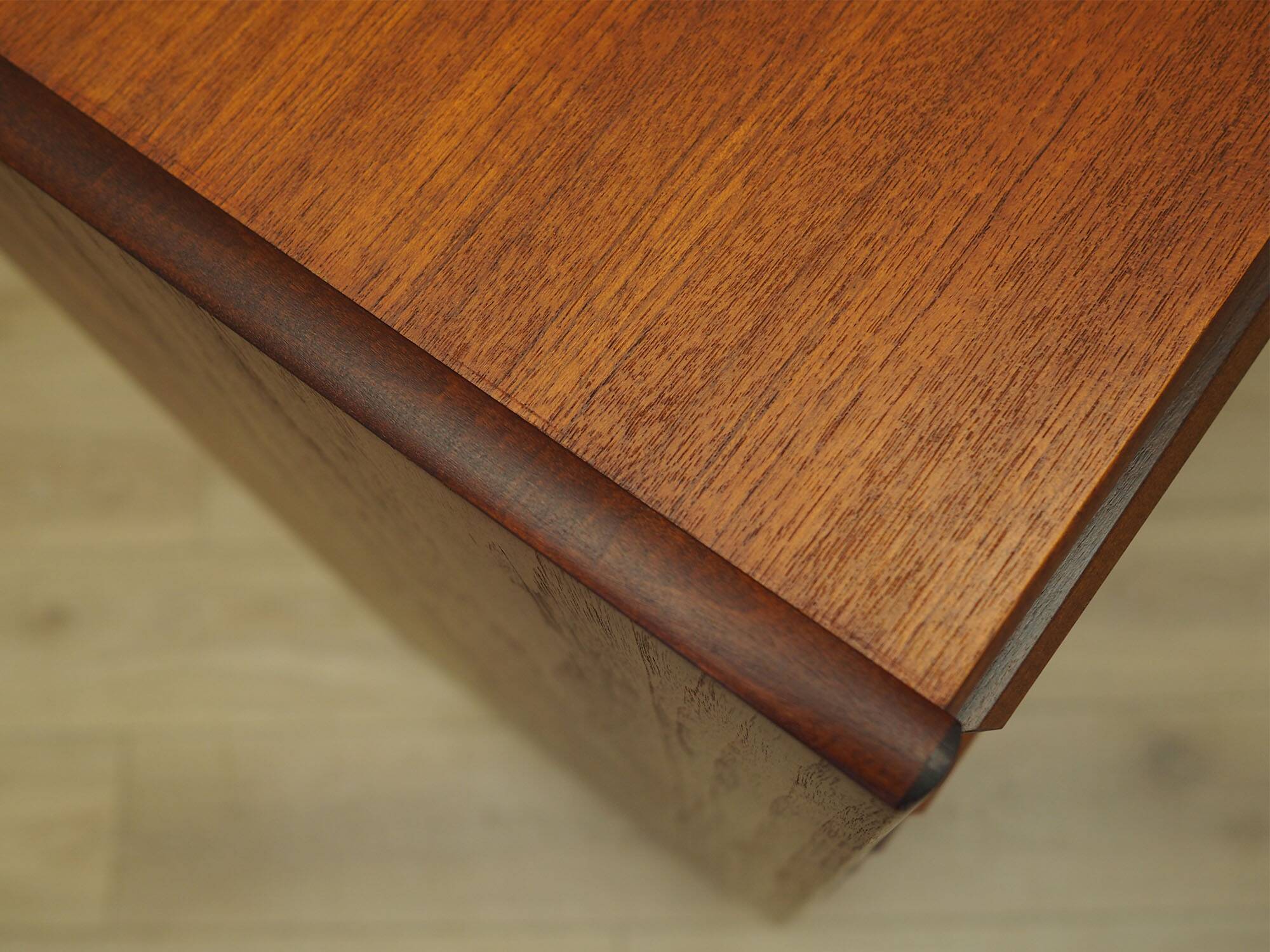 Teak chest of drawers, Danish design, 1970s, manufactured in Denmark