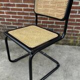 Vintage Cesca design chair b32 model in black