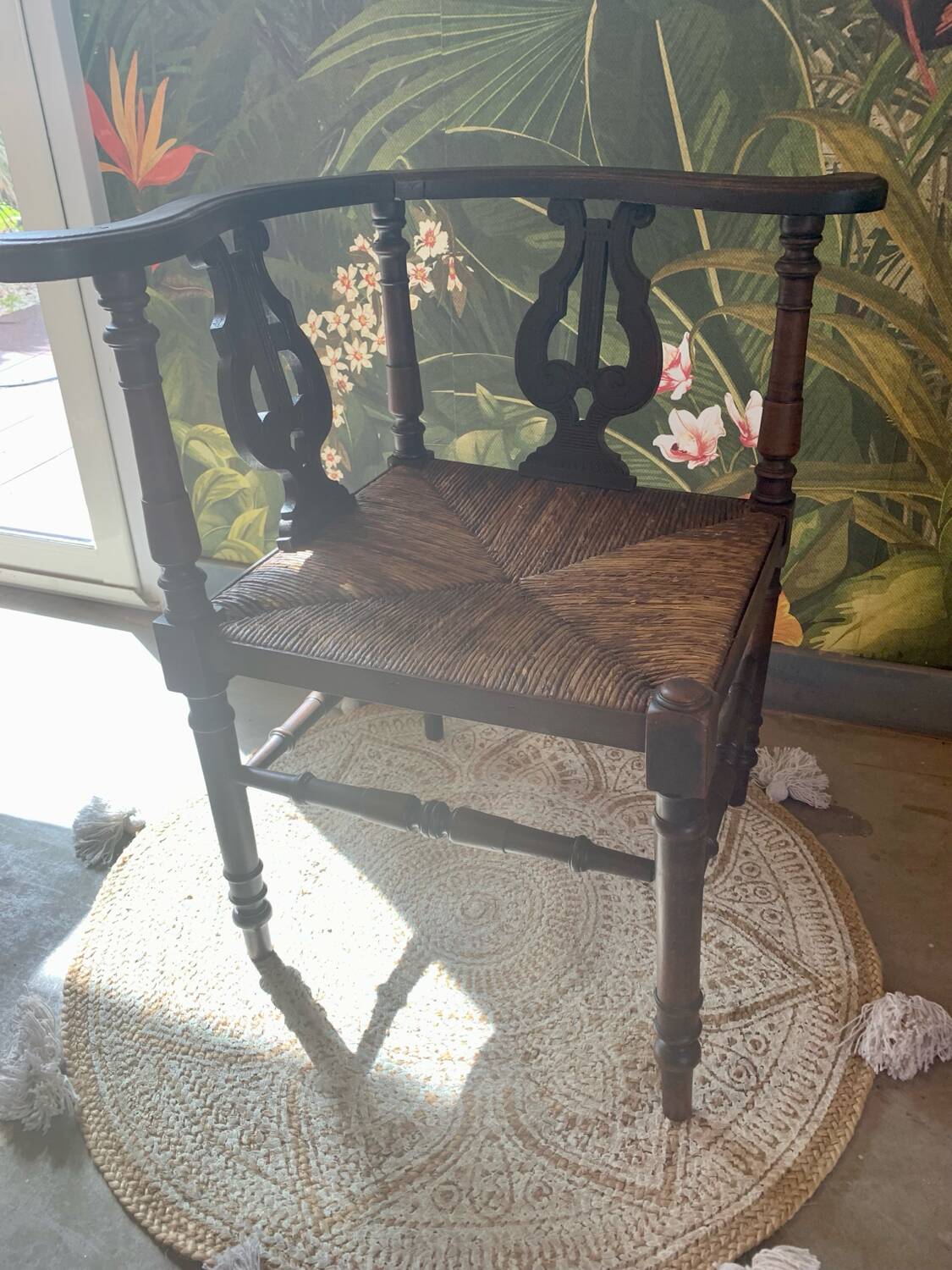 Fauteuil d’angle Lyre
