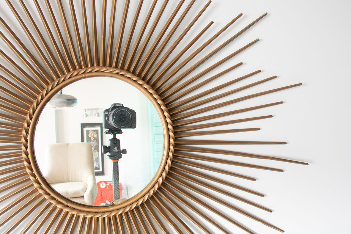 Sun mirror Chaty Vallauris 85x85