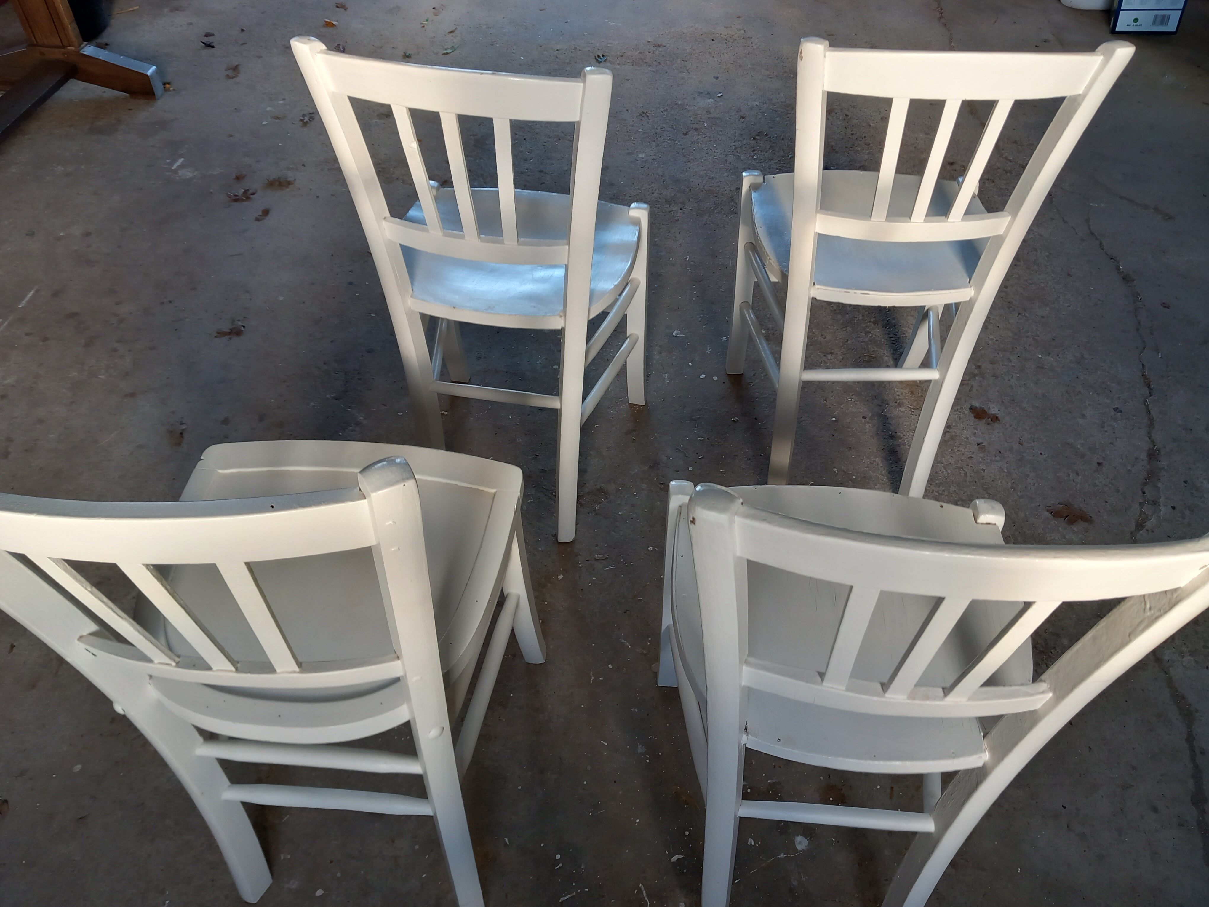 4 chairs Luterma 1950