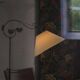 Lampadaire danois Art Déco, en fer forgé ajustable, forgé à la main, années 1930