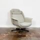 Grande chaise longue pivotante personnalisable en contreplaqué, années 1970,