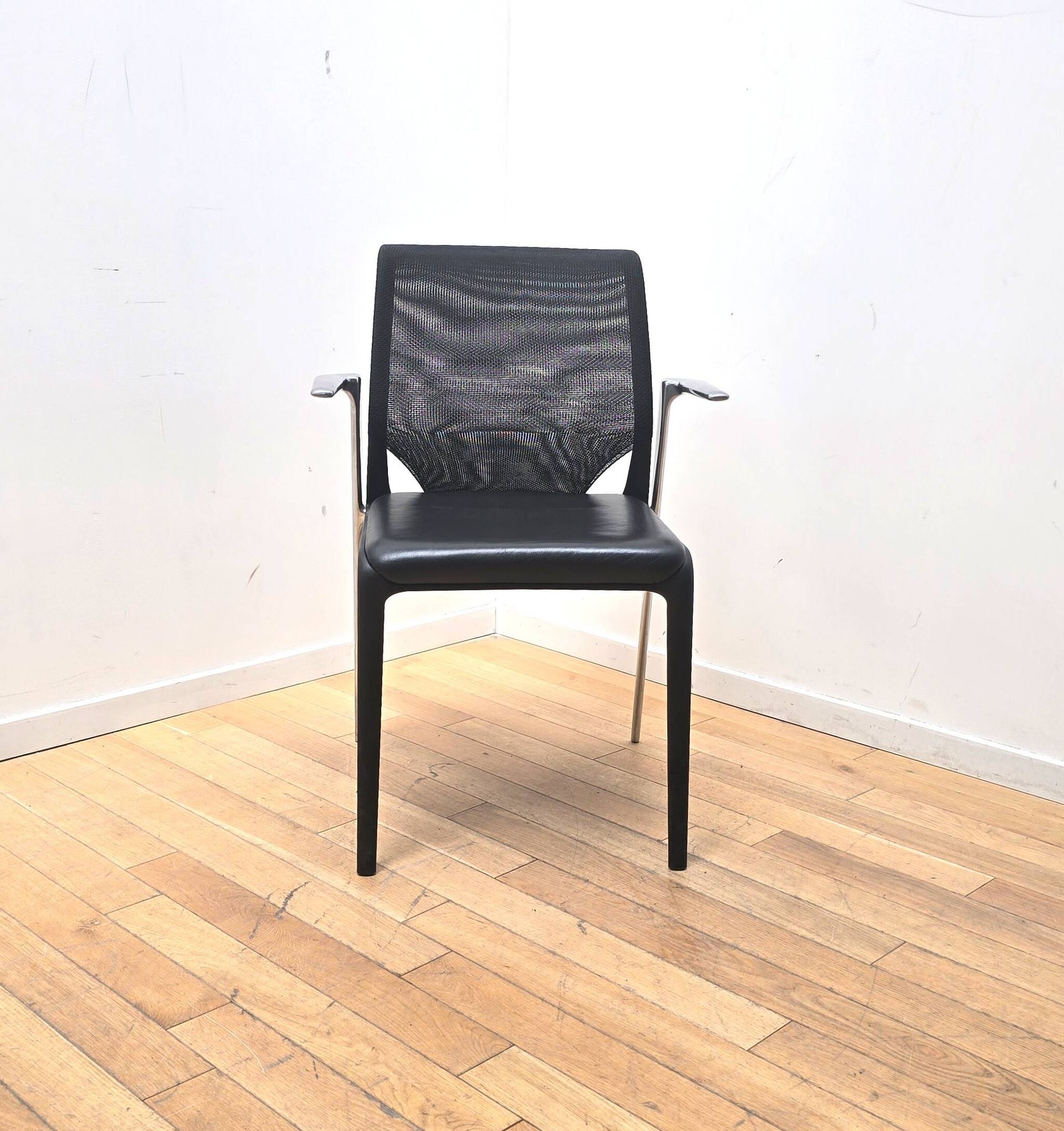 Set of 8 MediaSlim chairs, Vitra