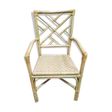 60s bamboo armchair