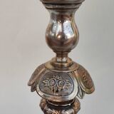 Silverplated candlestick