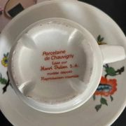 Cups and saucers porcelain