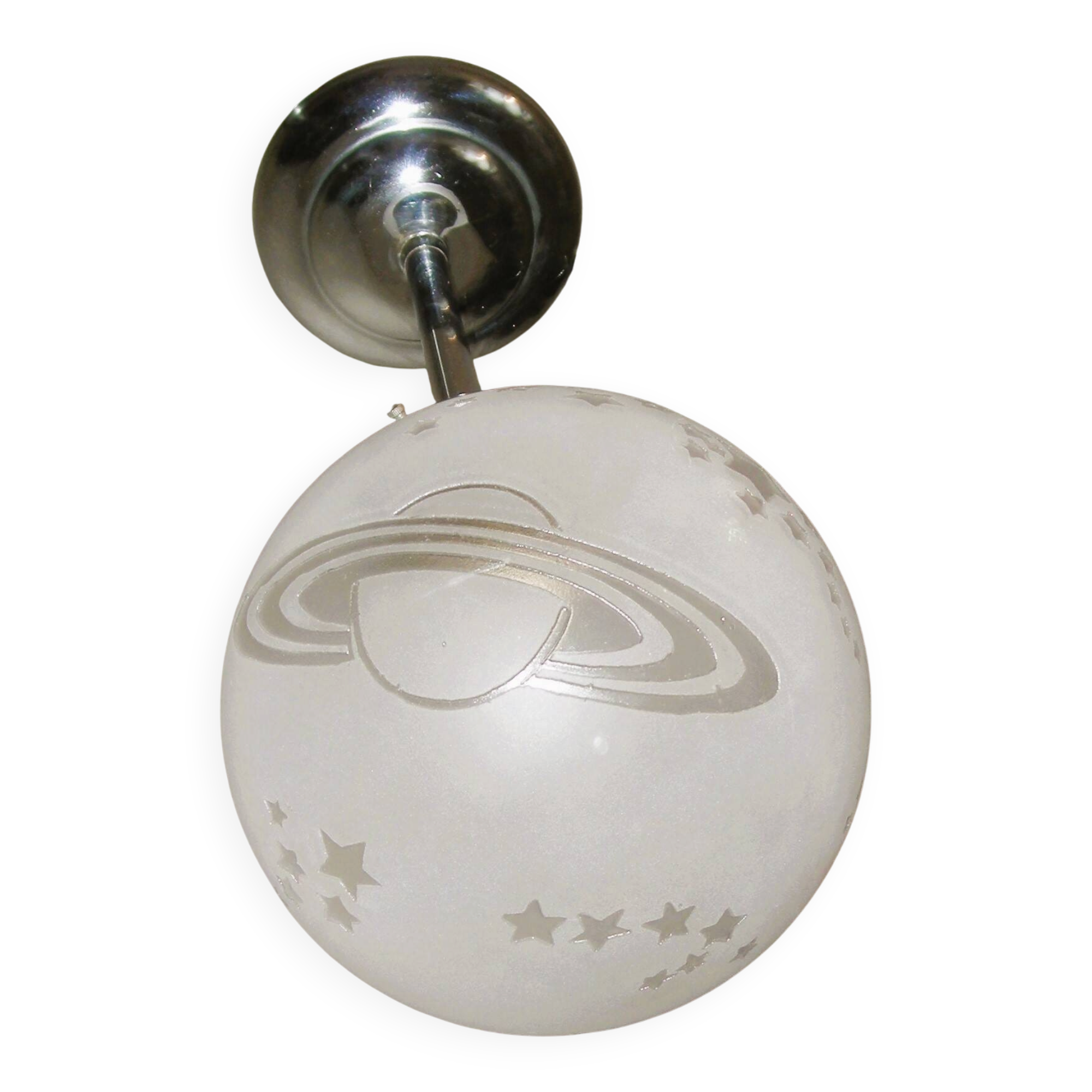 Star lustre; planets - 1920s Deveau - Art Deco