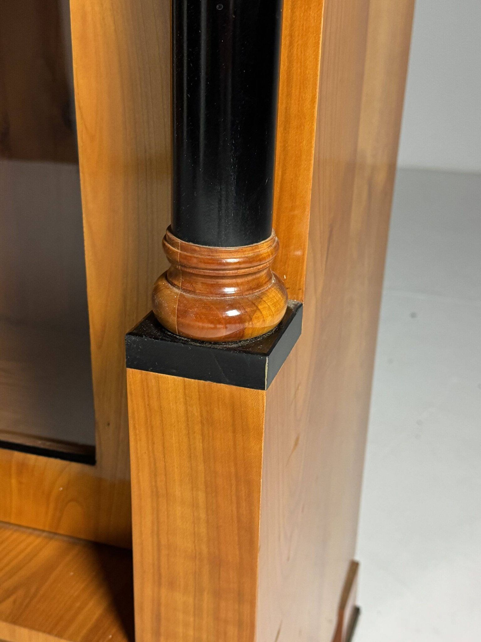 German Biedermeier display cabinet 19th century