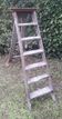 Artisan wooden ladder 6 steps